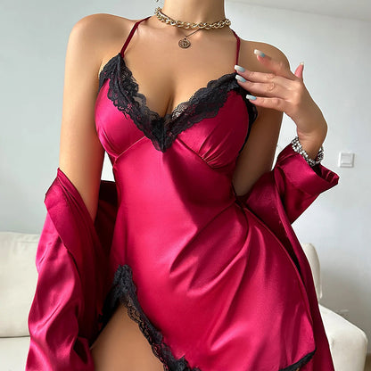 Everleigh | Elegant & Comfortable Satin Sleepwear Set