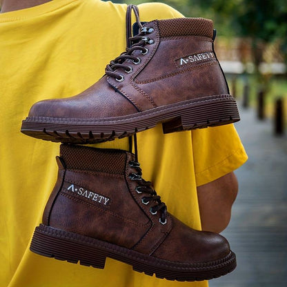 Jack | Waterproof & Indestructible Leather Safety Boots