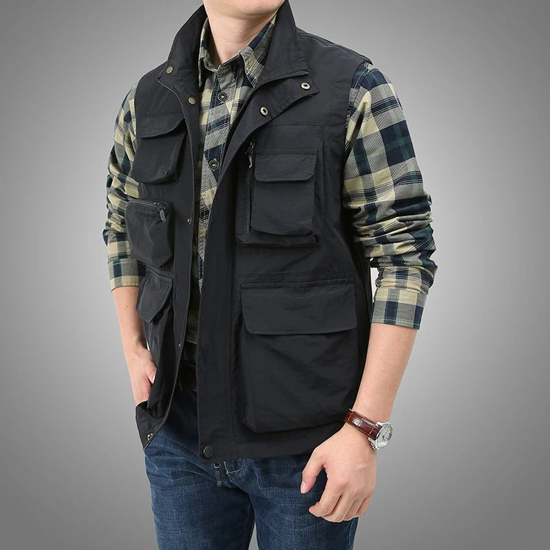 Franklin | Versatile & Practical Multi-Pocket Outdoor Vest