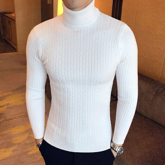 Franco | Stylish & Warm Knitted Turtleneck Sweater