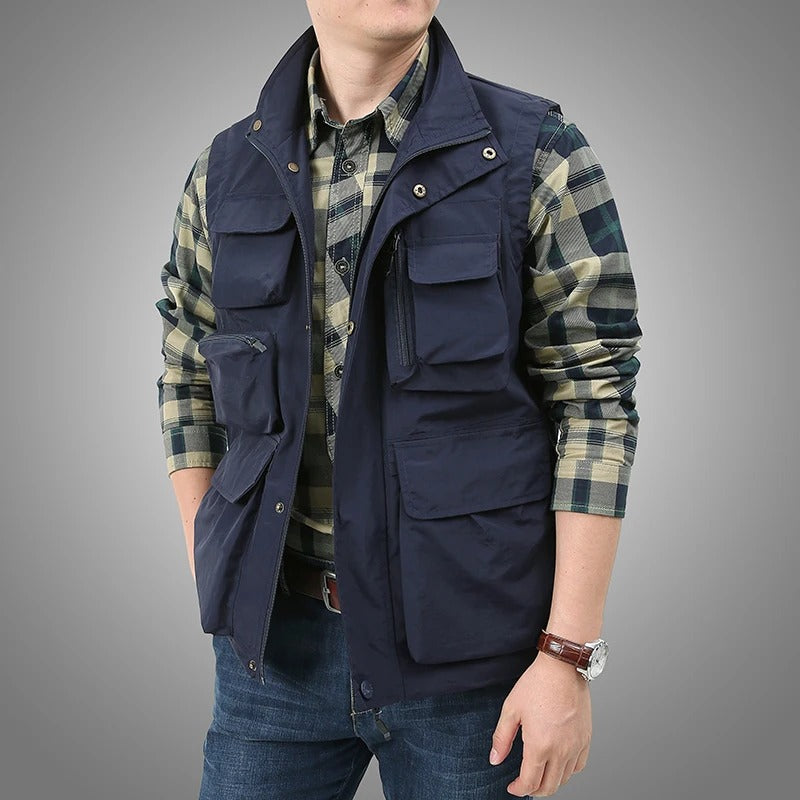 Franklin | Versatile & Practical Multi-Pocket Outdoor Vest