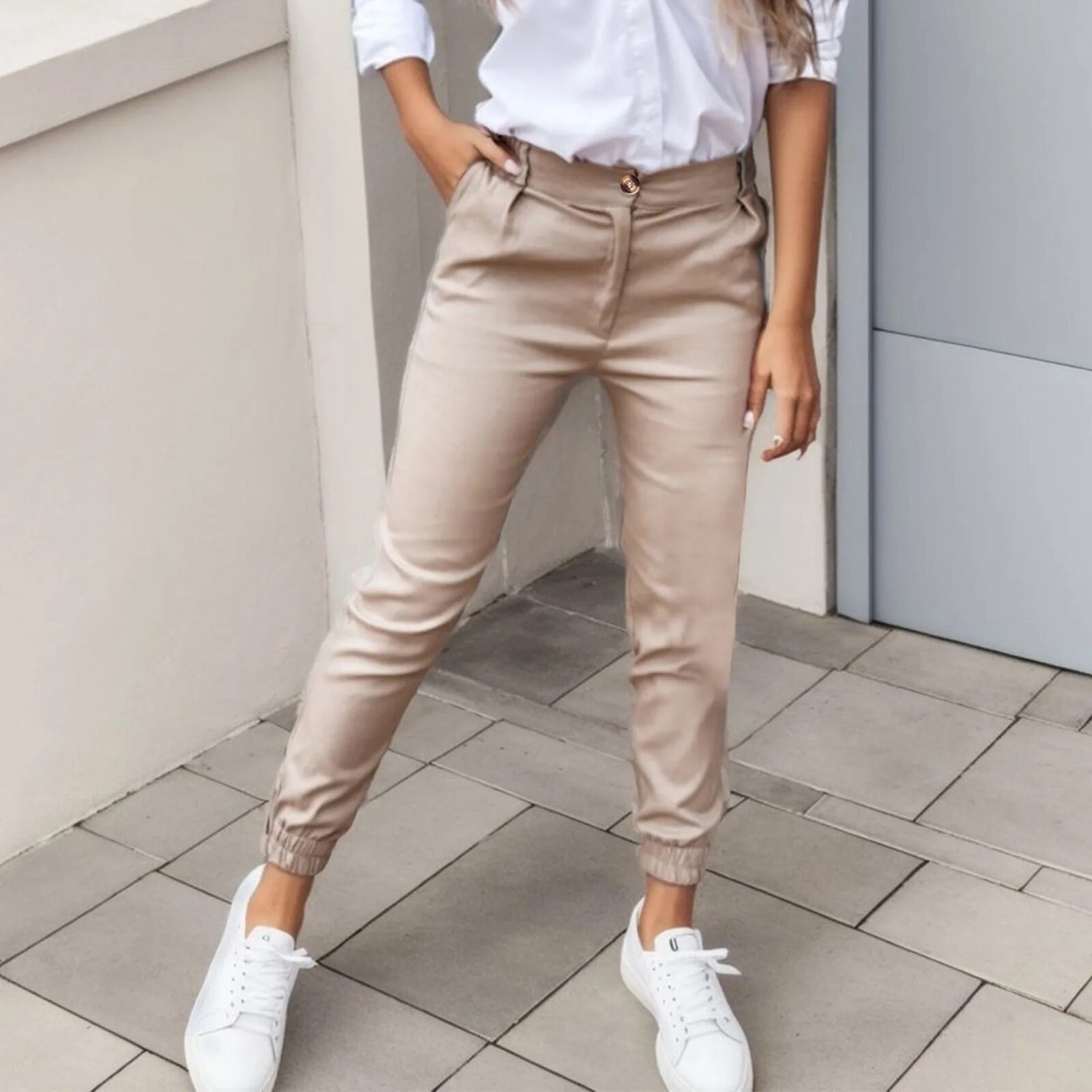 Savannah | Chic & Comfortable High Waist Pencil Pants