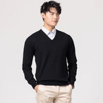 Dawson | Elegant & Warm V-Neck Sweater