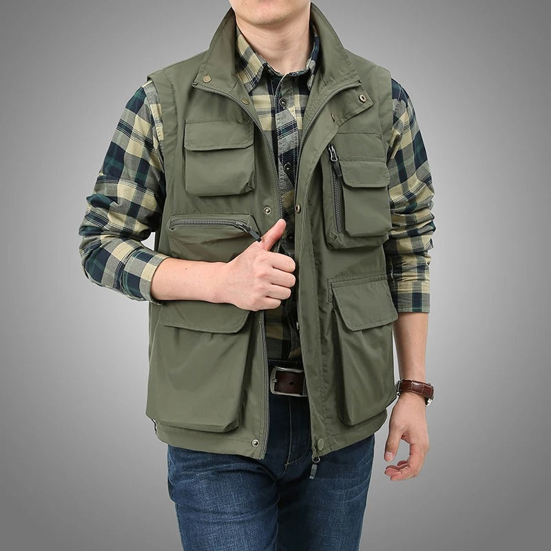 Franklin | Versatile & Practical Multi-Pocket Outdoor Vest