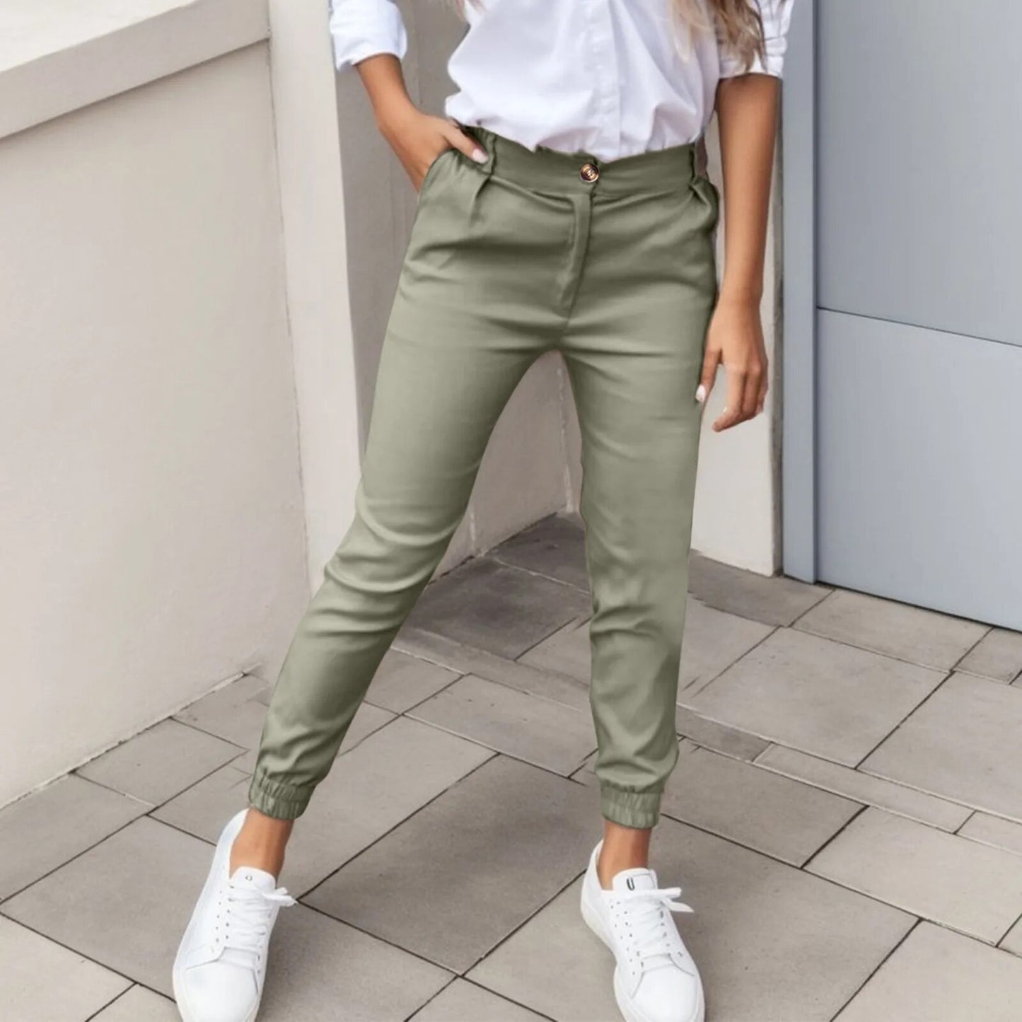 Savannah | Chic & Comfortable High Waist Pencil Pants