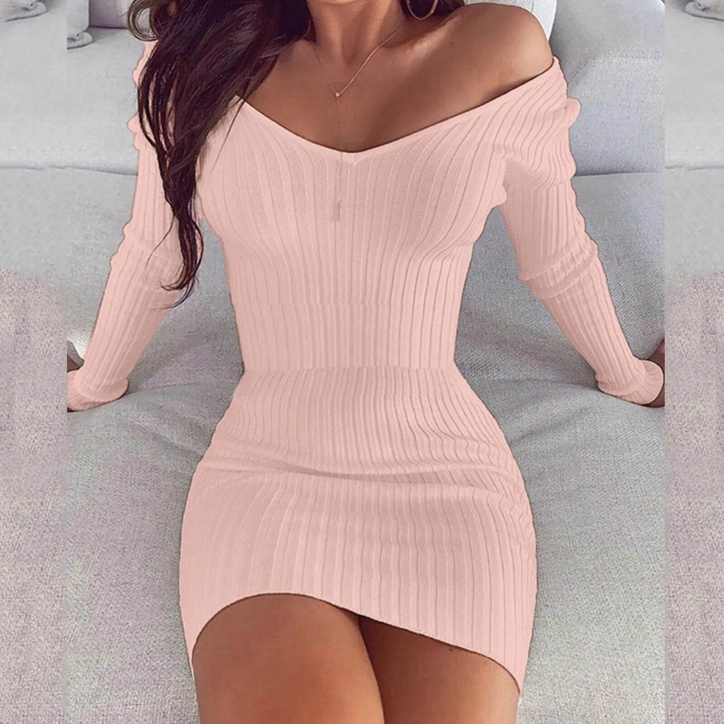 Sasha | Chic & Seductive Off Shoulder Mini Dress