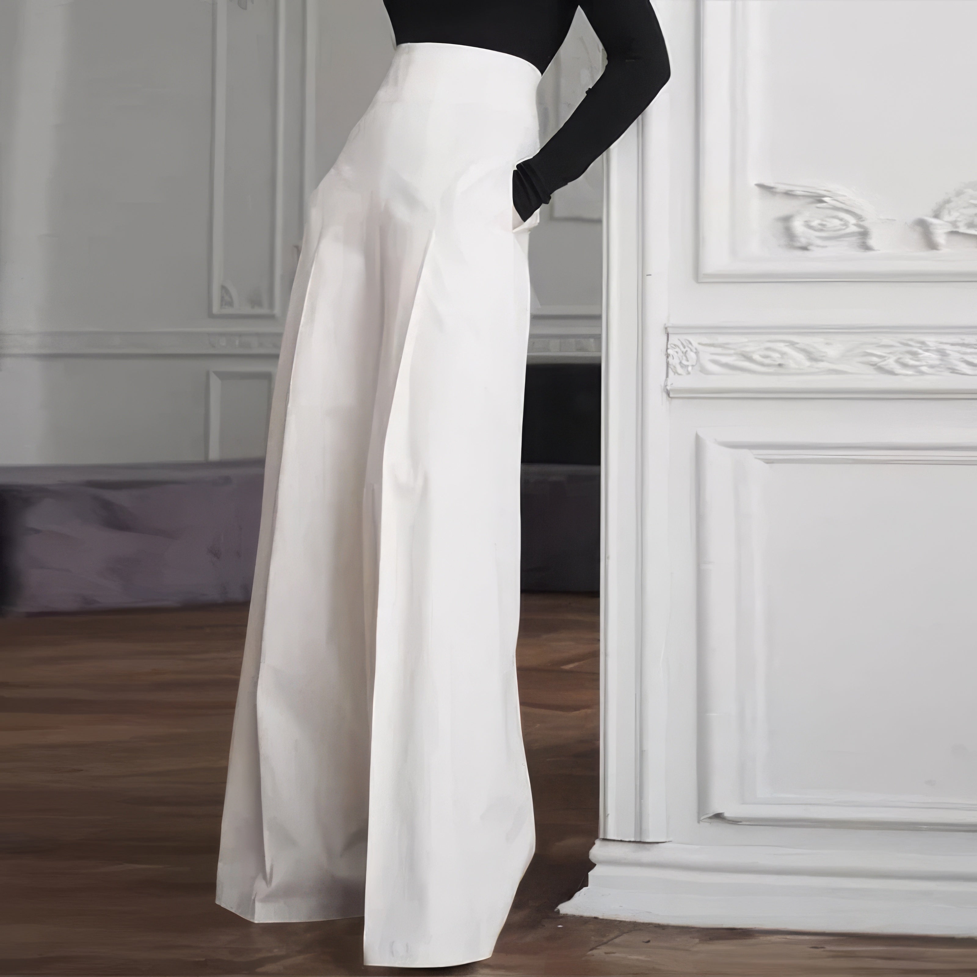 Ivanna | Chic & Professional High Waist Wide Leg Pants