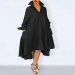 Maria | Chic & Versatile Party Long Shirt Dress