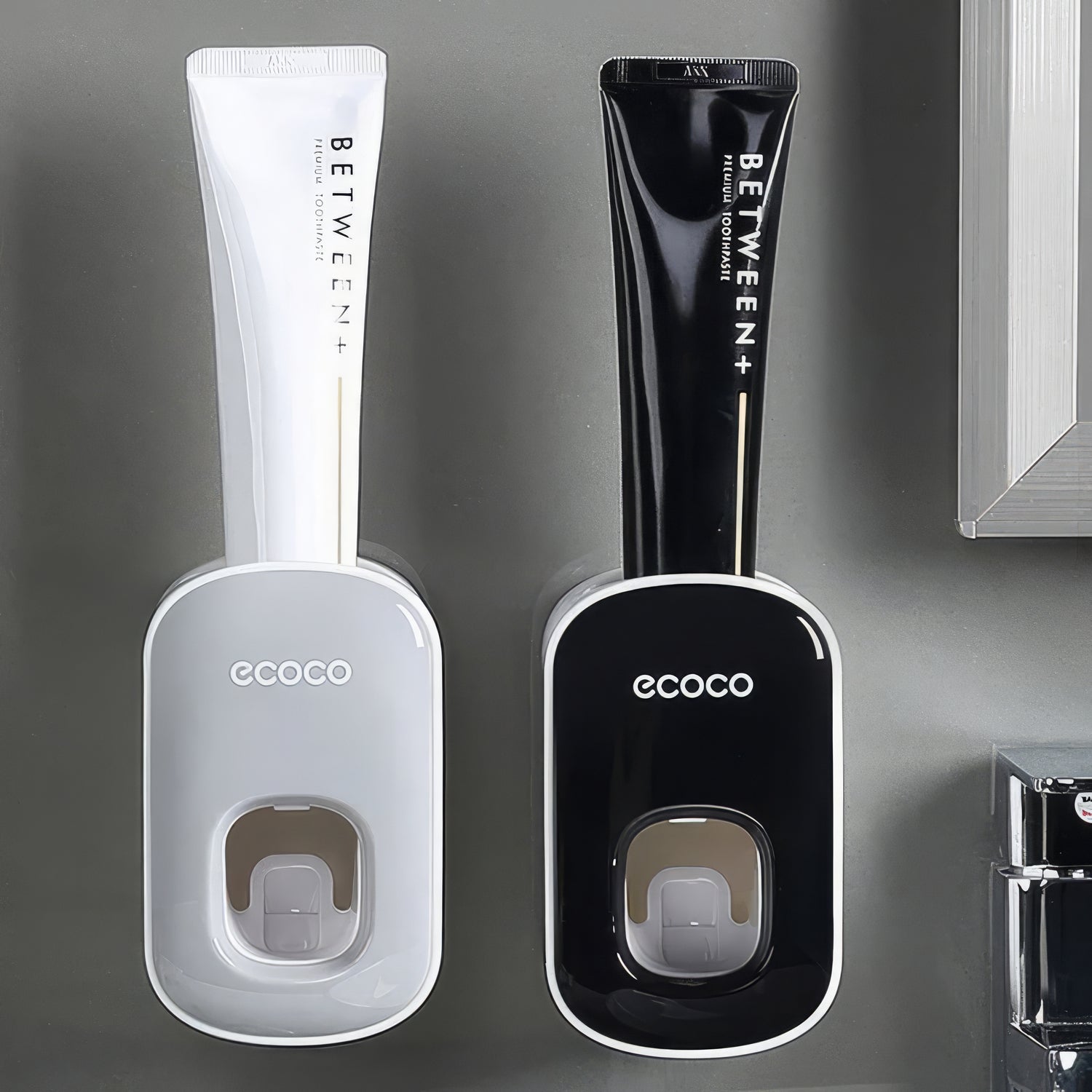 EasySqueeze | Hygienic & Hands-Free Toothpaste Dispenser Set