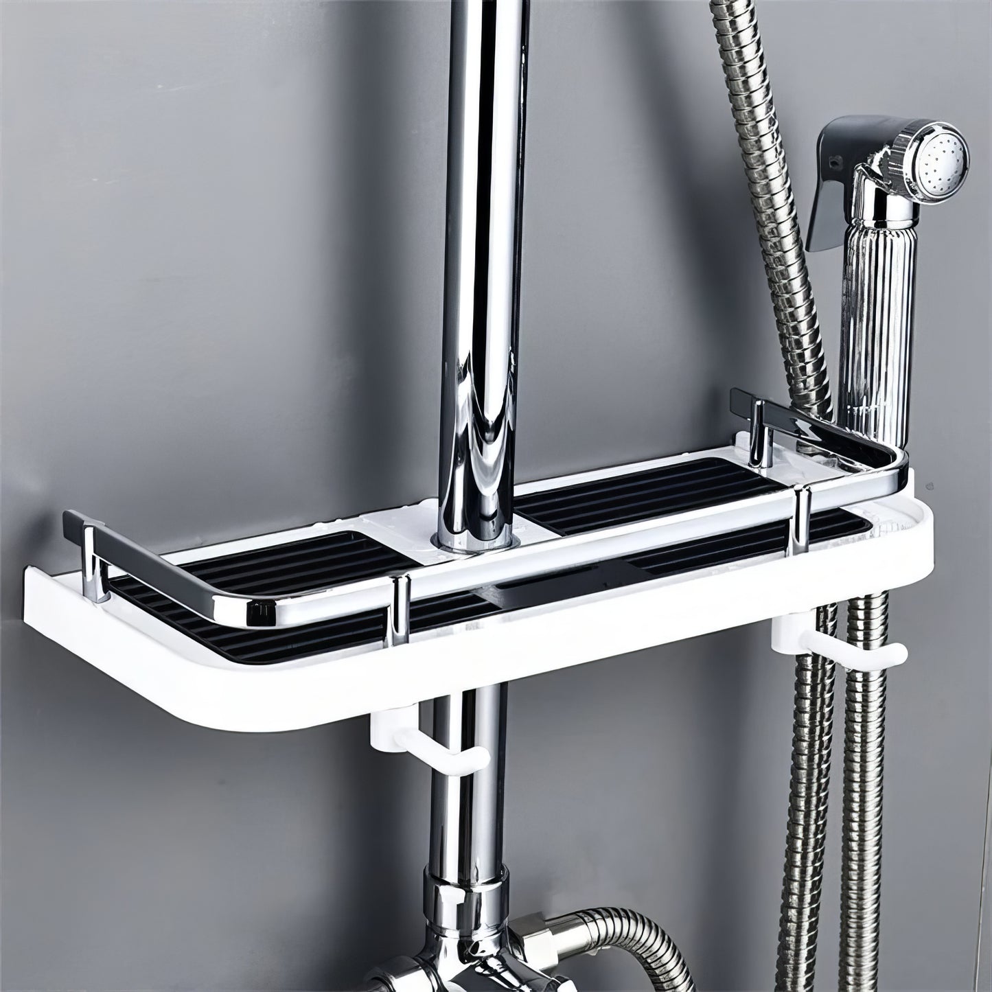 Lather Ledge | Jazzy & Junction-Free Shower Storage Rack