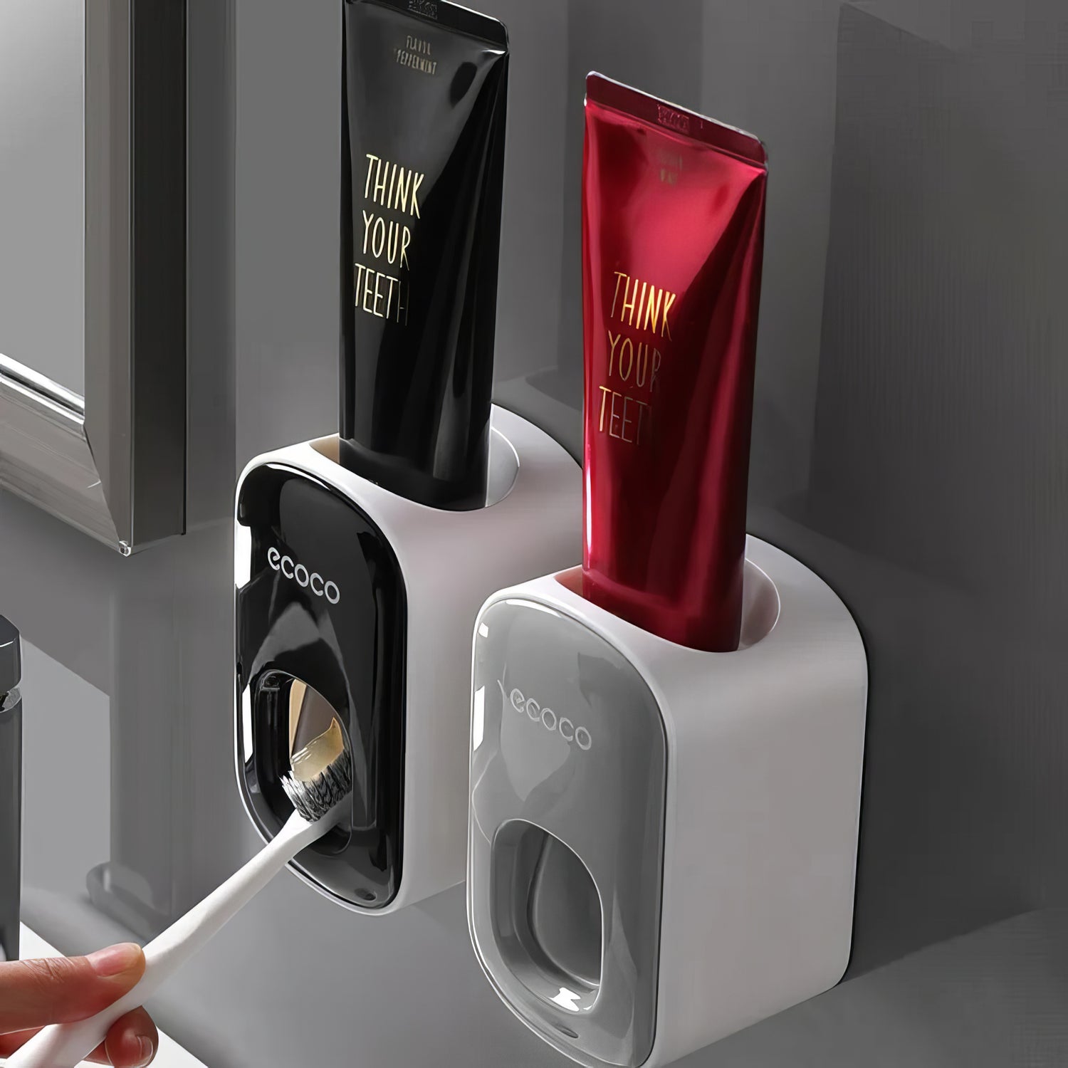 EasySqueeze | Hygienic & Hands-Free Toothpaste Dispenser Set