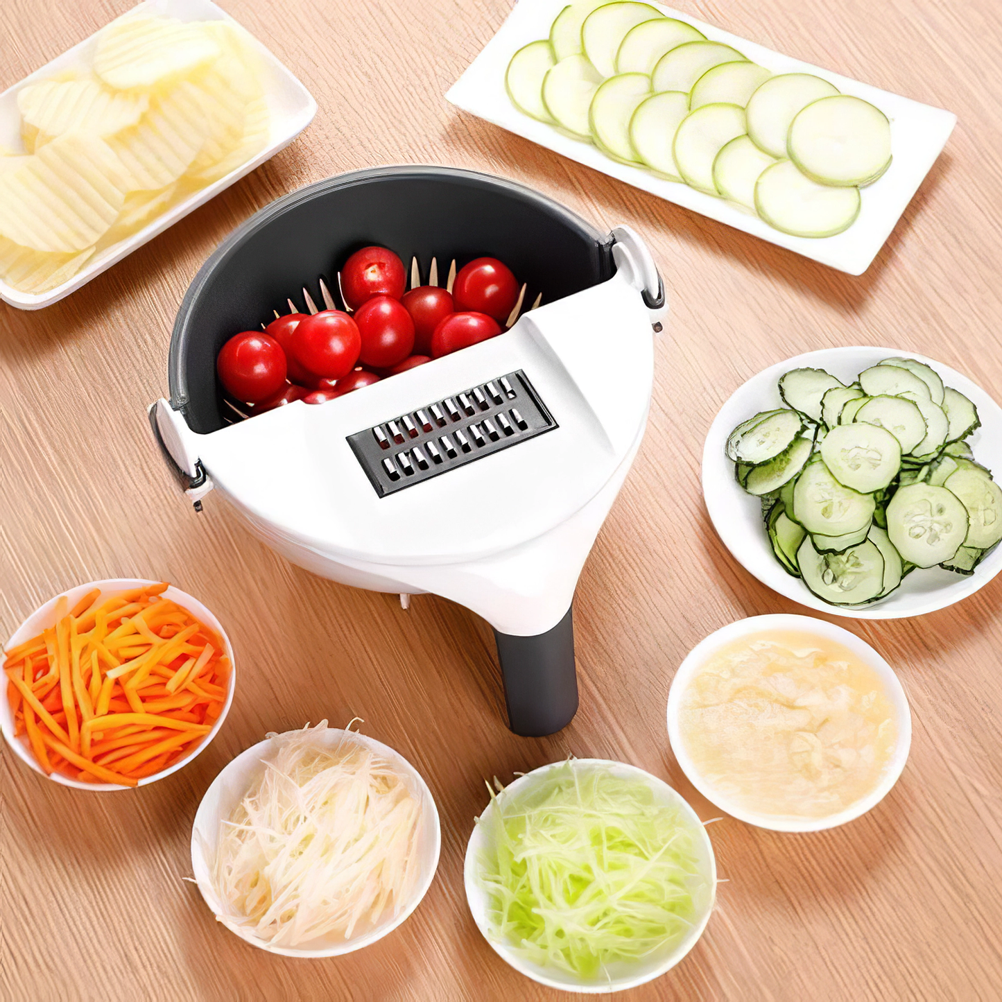 Slice & Dice | 9-in-1 Multifunctional Vegetable & Fruit Slicer