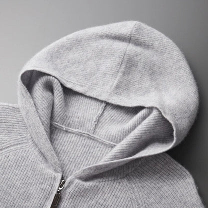 Lucas | Modern & Laid-back Woolen Hoodie