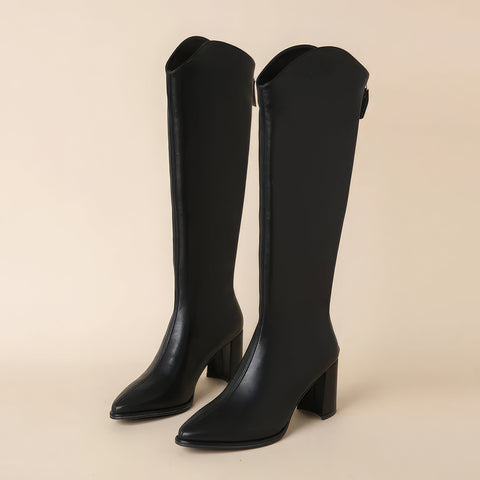 Addison | Elegant & Timeless High-Heeled Boots