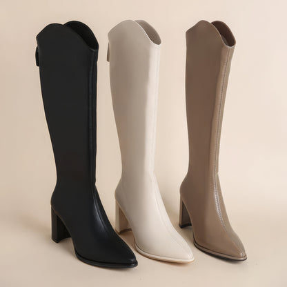 Addison | Elegant & Timeless High-Heeled Boots