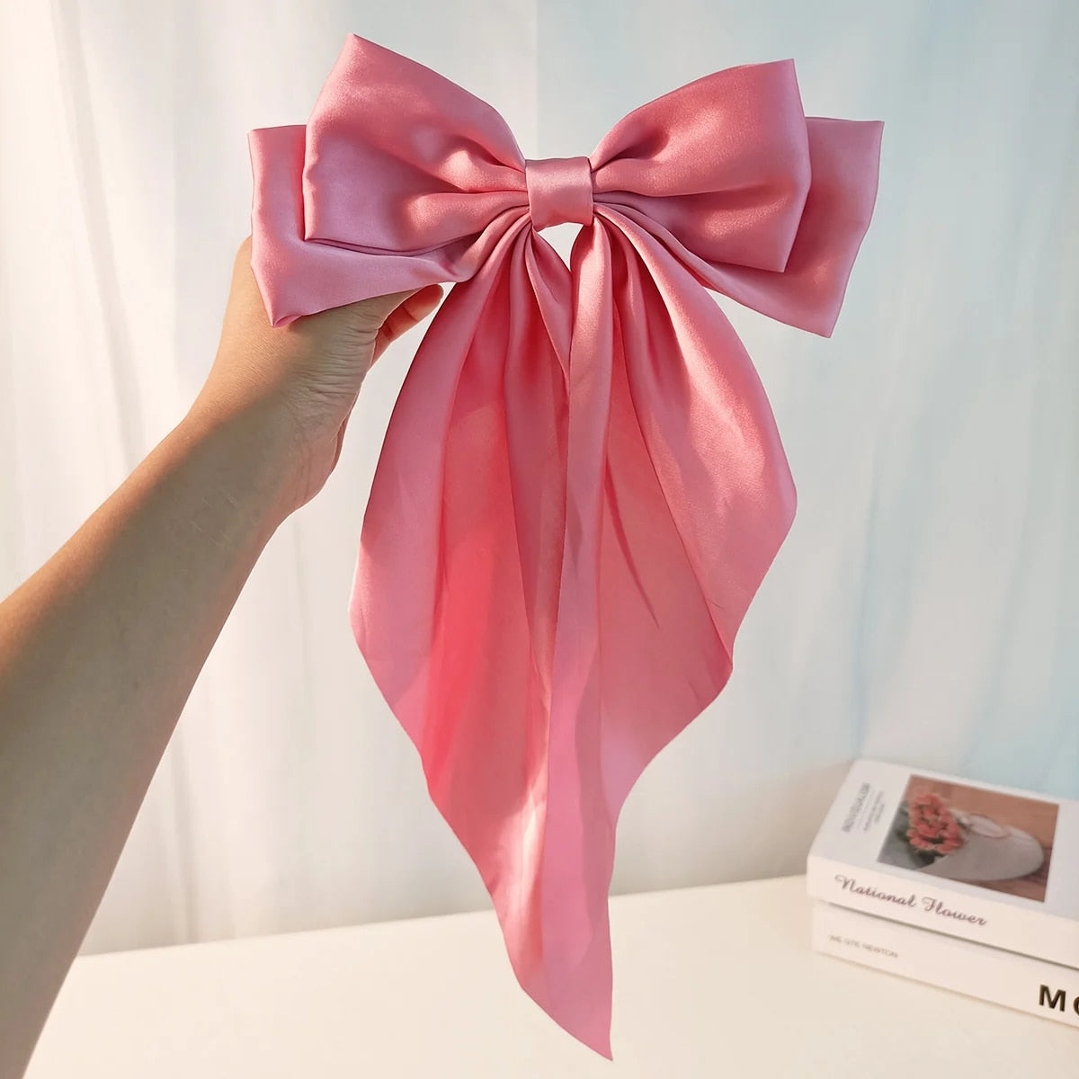 Satin Elegance | The Perfect Bow Clip for Timeless Charm