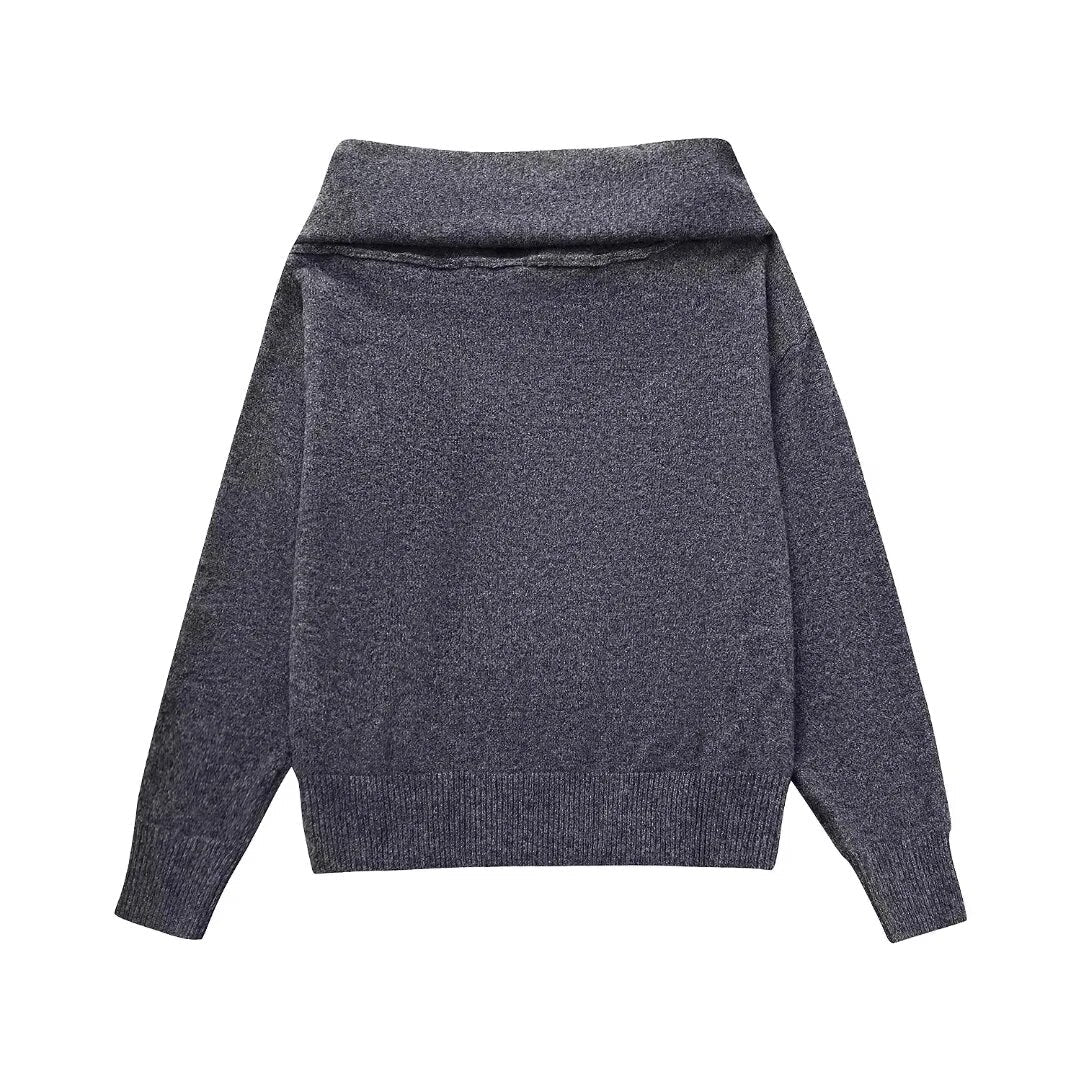 Athena | Elegant & Comfortable Pleated Sweater