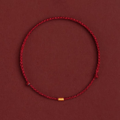 Guarded Grace | Protection & Fortune Handmade String Bracelet