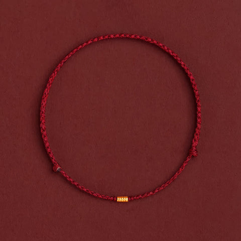 Guarded Grace | Protection & Fortune Handmade String Bracelet