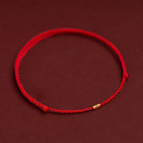 Guarded Grace | Protection & Fortune Handmade String Bracelet