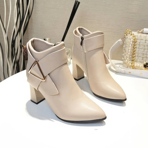 Catalina | Sleek & Elegant High Heel Ankle Boots