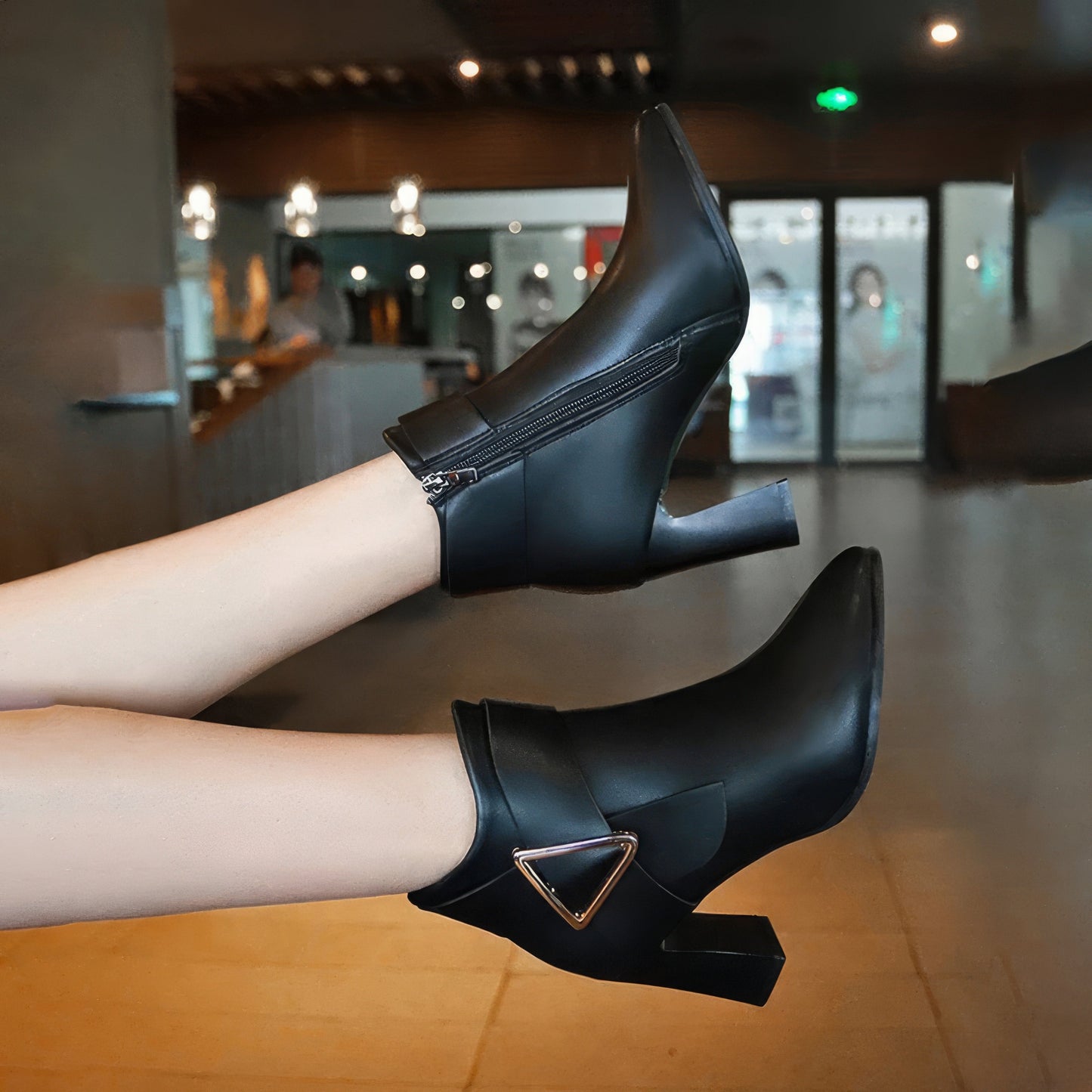 Catalina | Sleek & Elegant High Heel Ankle Boots